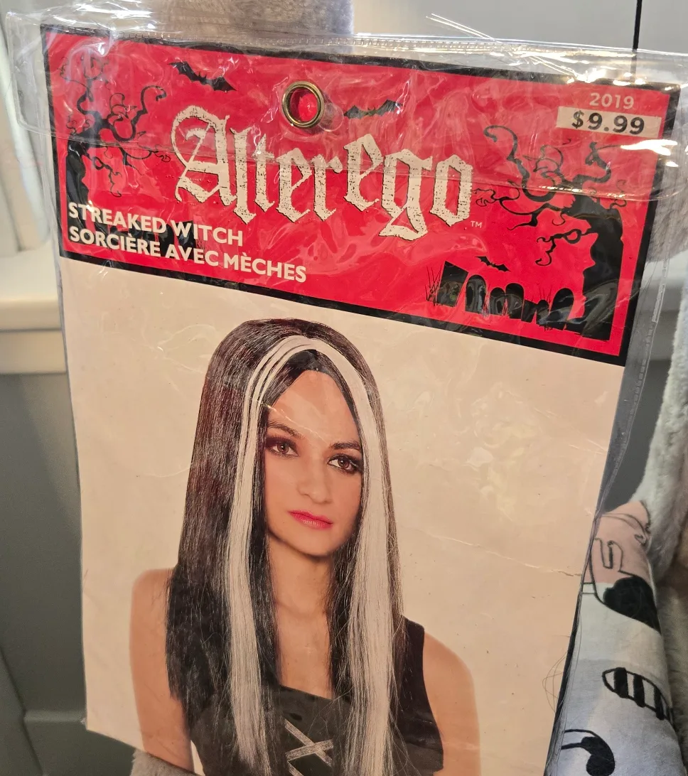 Alterego Streaked Witch Wig - New in Package thumbnail