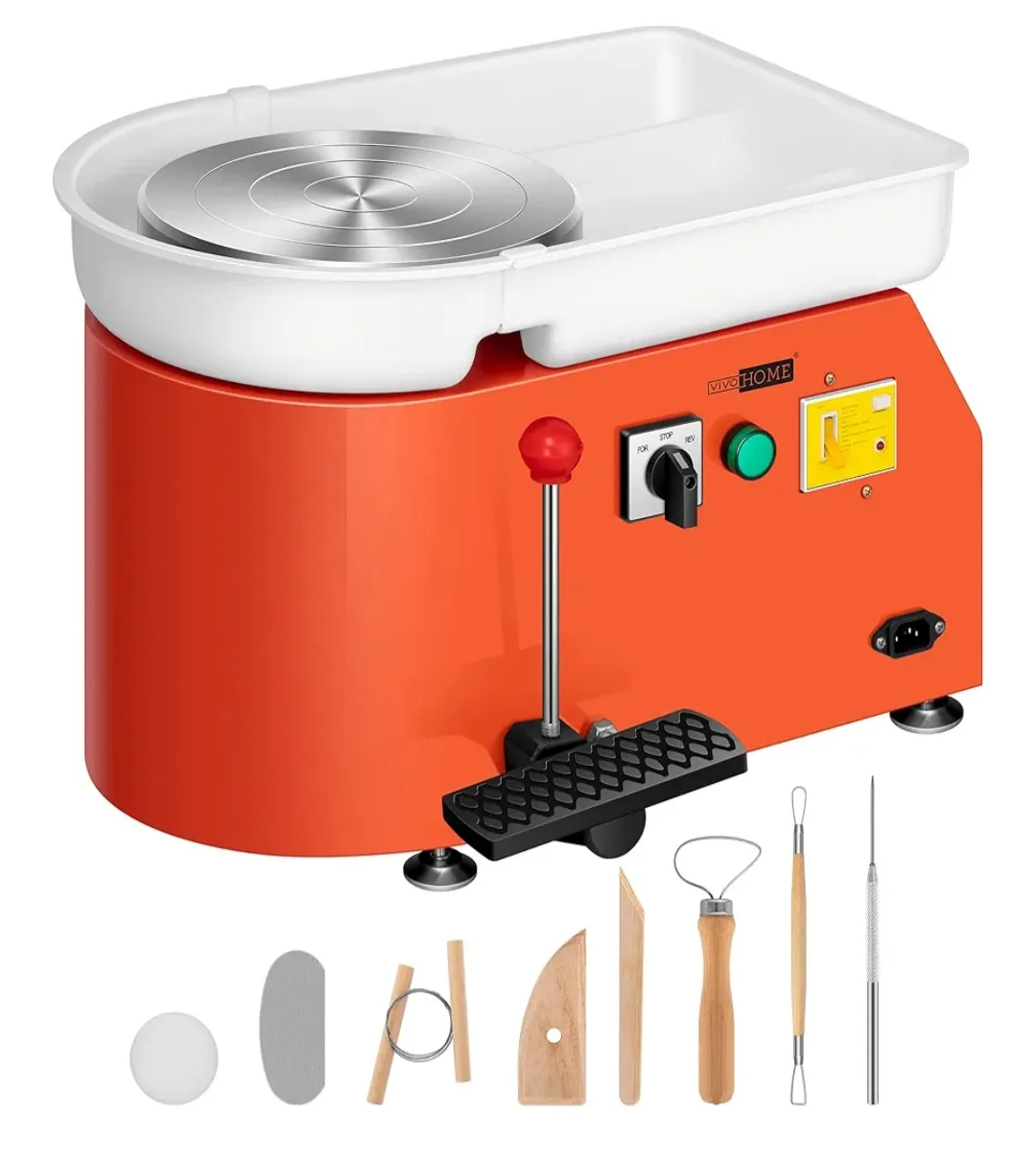VIVOHOME Pottery Wheel Machine image indicator(3)
