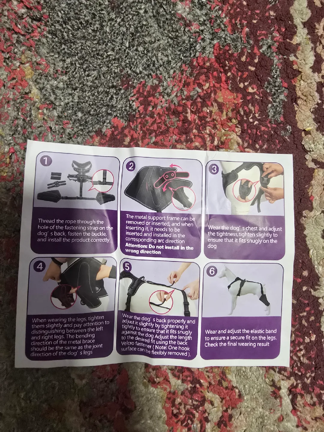 Dog Support & Rehabilitation Harness image indicator(2)