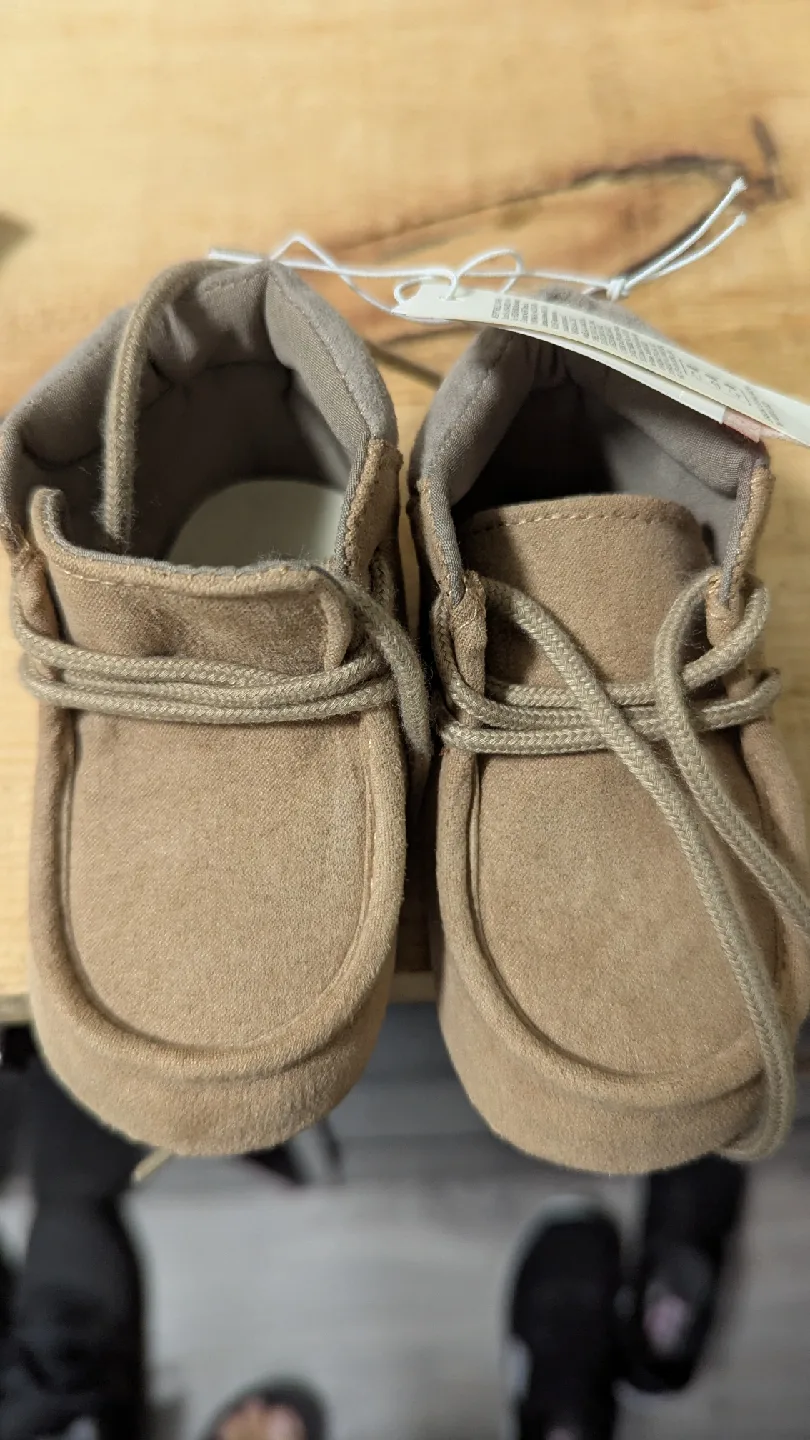 New Old Navy Baby Booties - Size 6-12M thumbnail