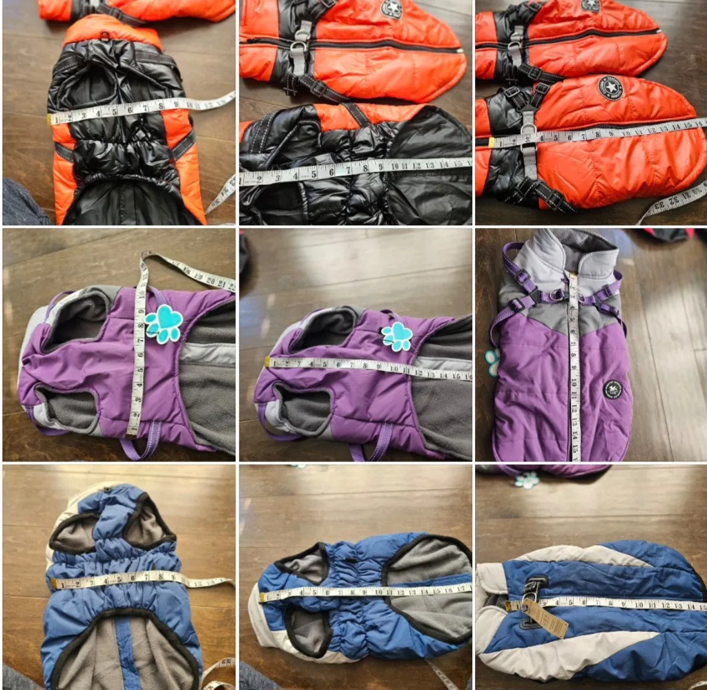 (New)winter jacket for dog, price between $25 to $35 each image indicator(6)