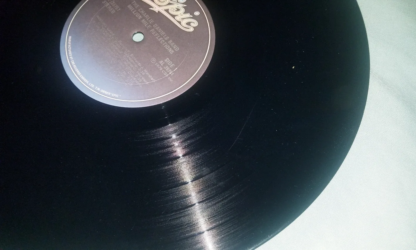 The Charlie Daniels Band Million Mile Reflections VG Condition image indicator(6)