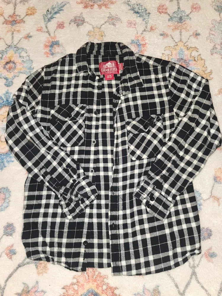 Kids plaid flannel