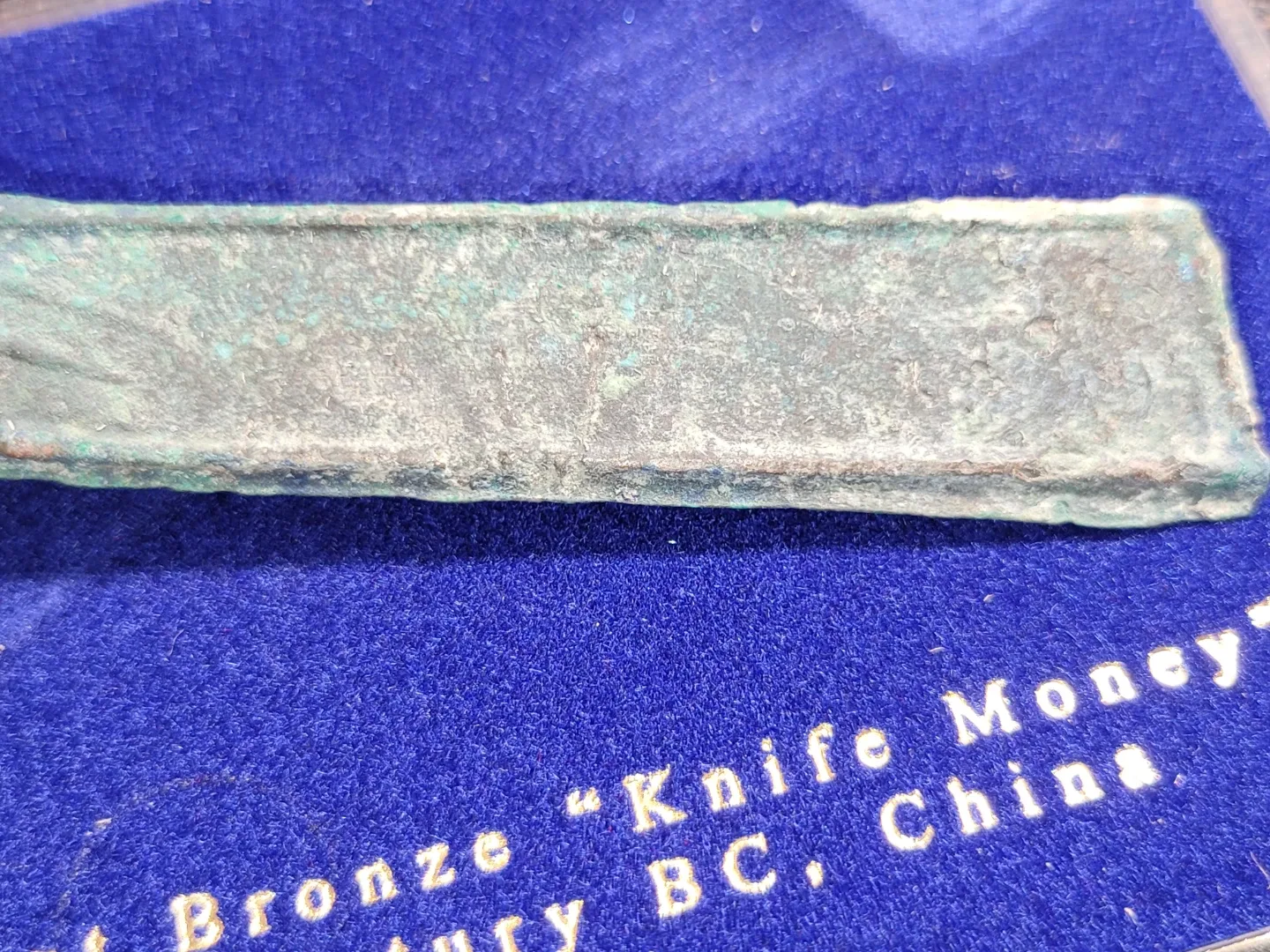 Ancient Bronze "Knife Money" - 3rd Century BC image indicator(4)