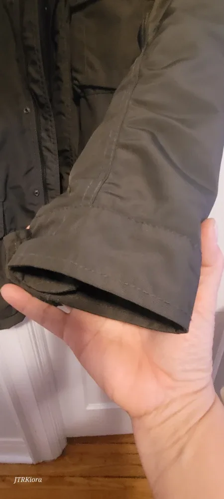 Banana Republic Olive Green Jacket - Size M image indicator(5)