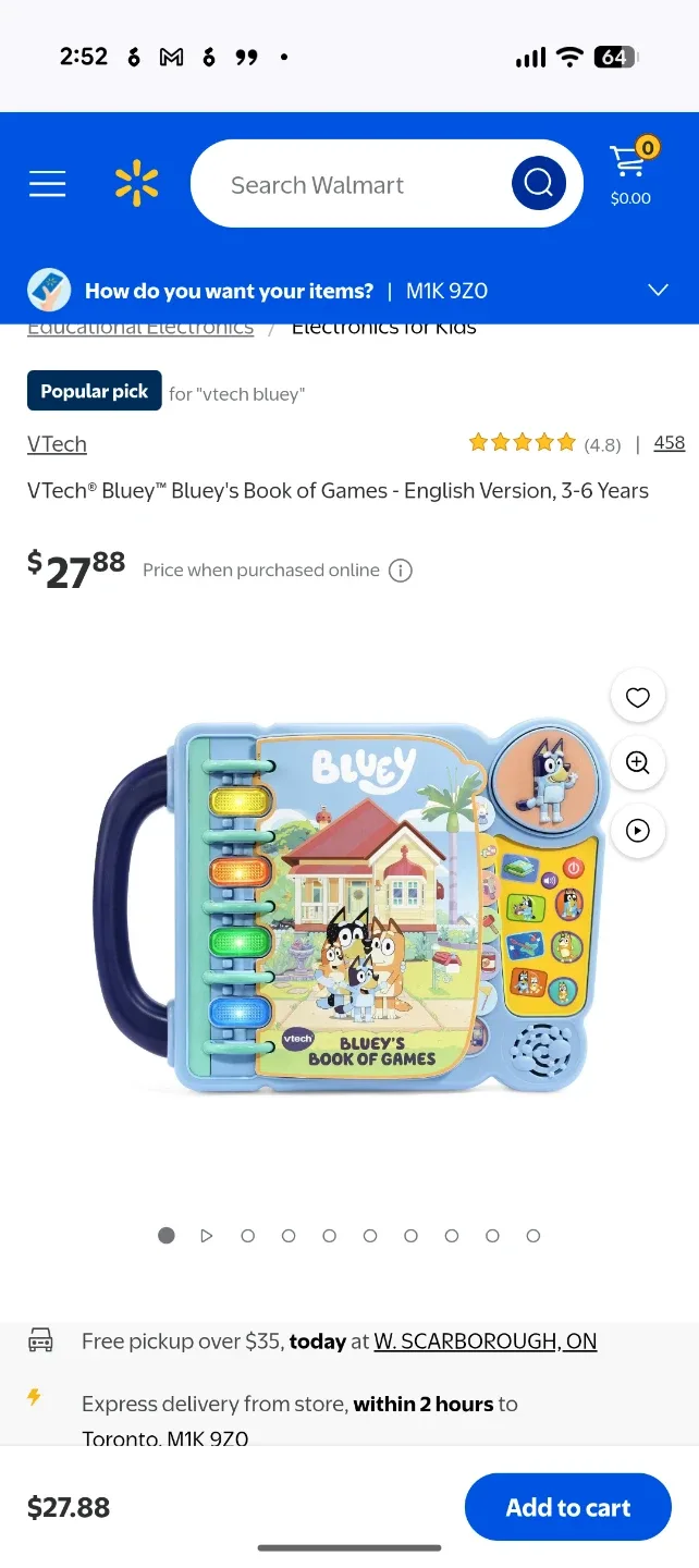 Bluey Bundle! VTech Book of Games + Crayola! image indicator(6)