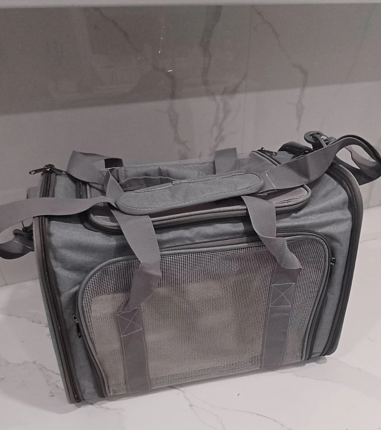 Grey Pet Carrier
