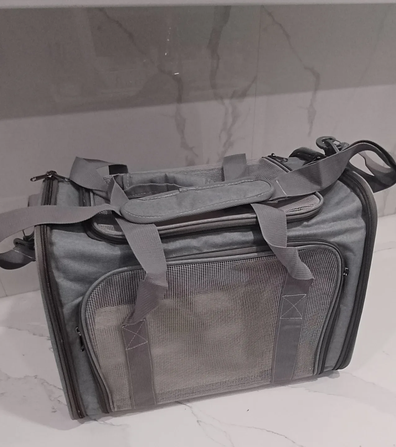 Grey Pet Carrier thumbnail