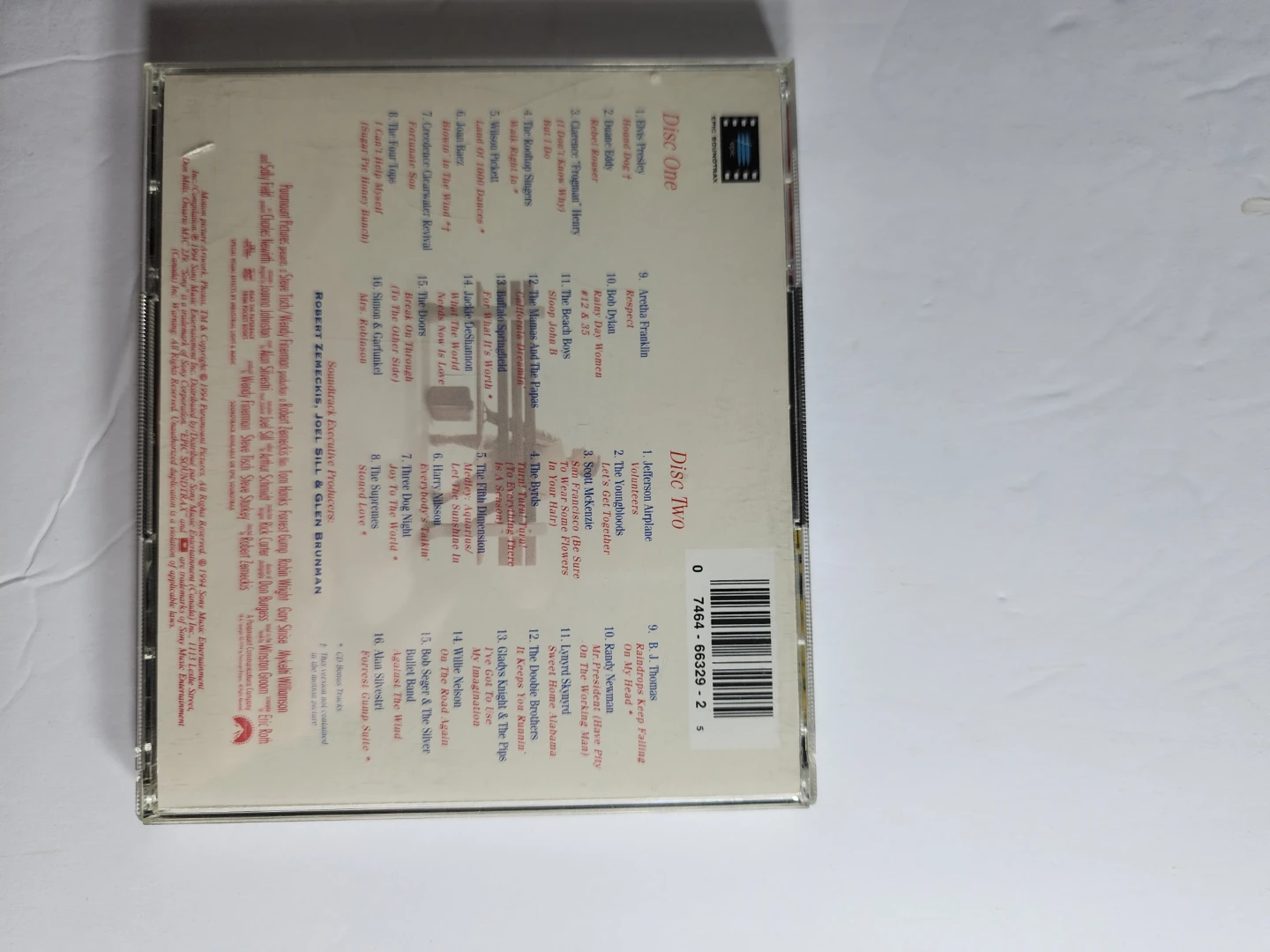 Forrest Gump Soundtrack - 32 American Classics on 2 CDs - photo 2
