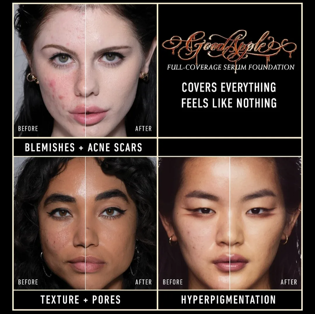 NIB KVD Vegan Beauty Good Apple Full-Coverage Serum Foundation image indicator(7)