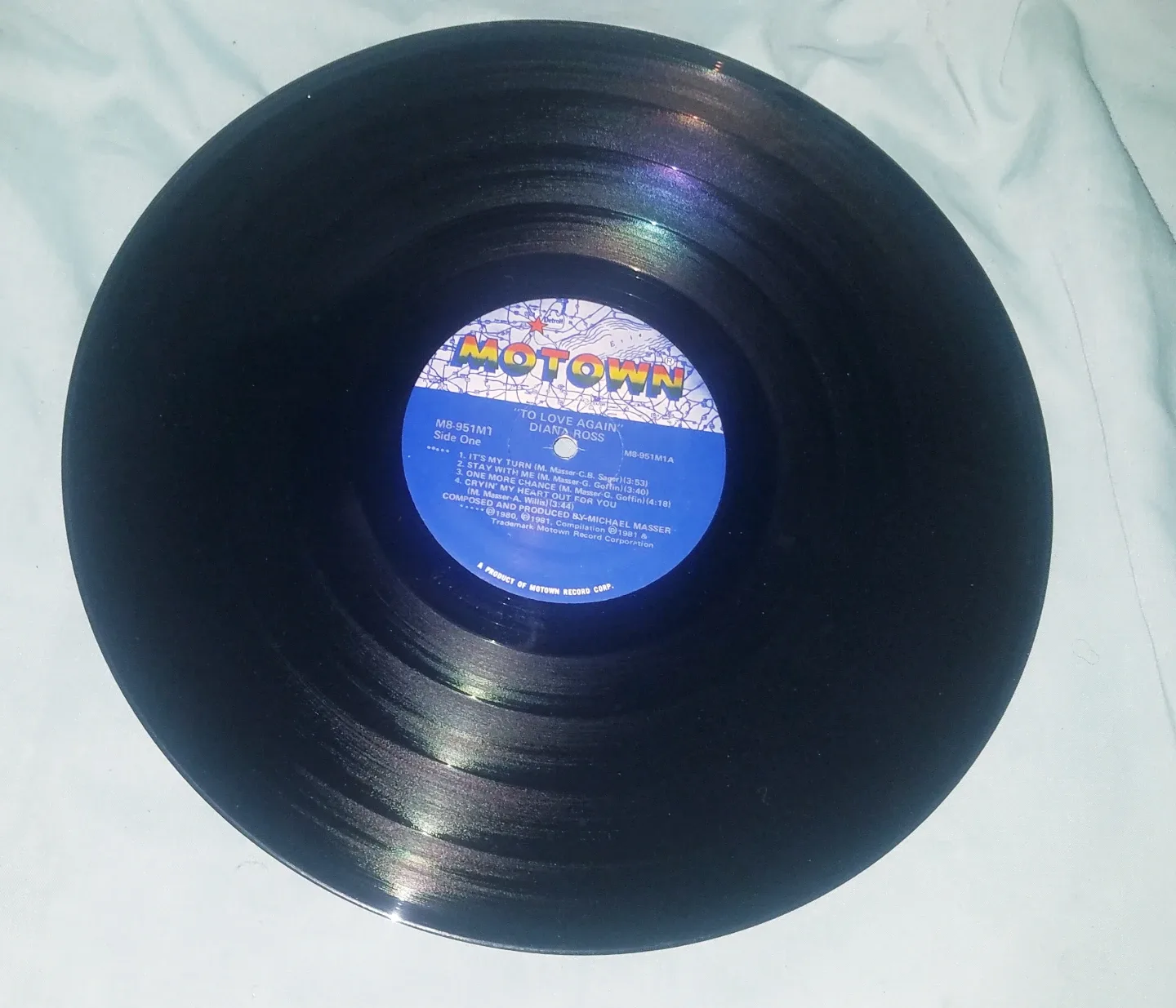 Diana Ross To Love Again VG + Vinyl LP 1981 Motown Records image indicator(5)