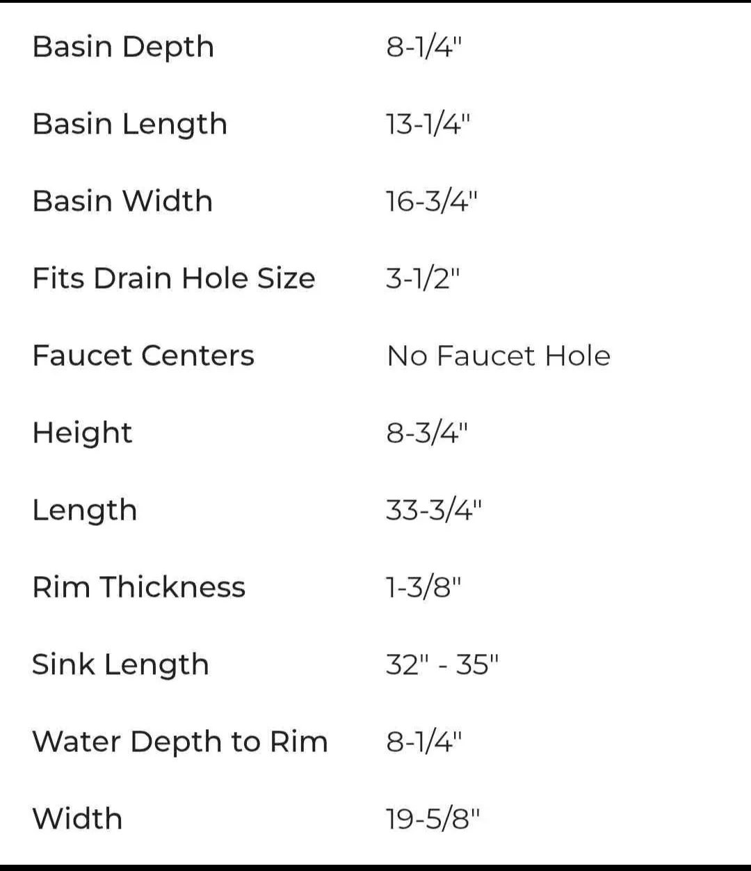 34" White Drop-In Composite Granite Sink image indicator(7)