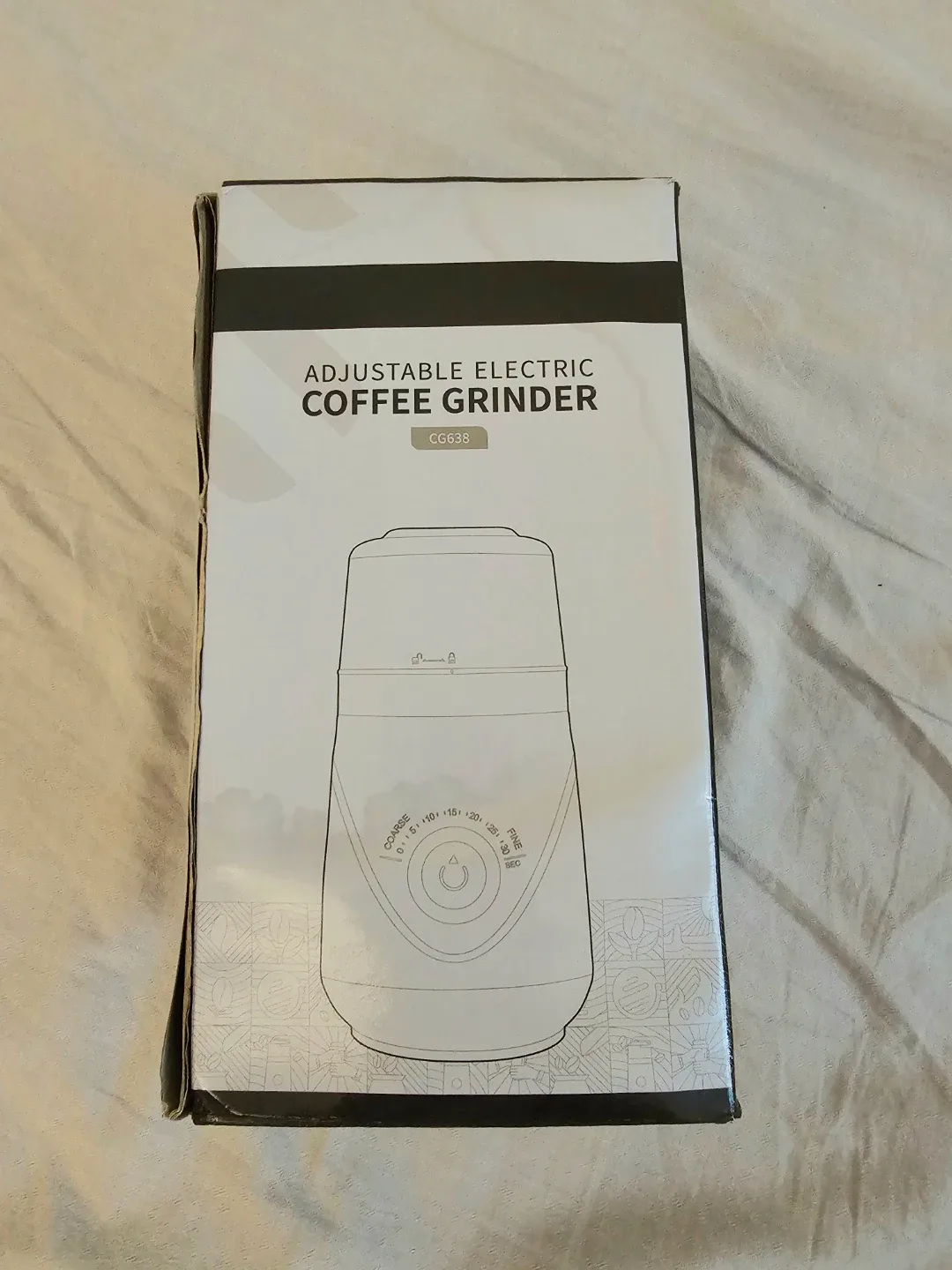 SHARDOR Adjustable Electric Coffee Grinder - New in Box image indicator(3)