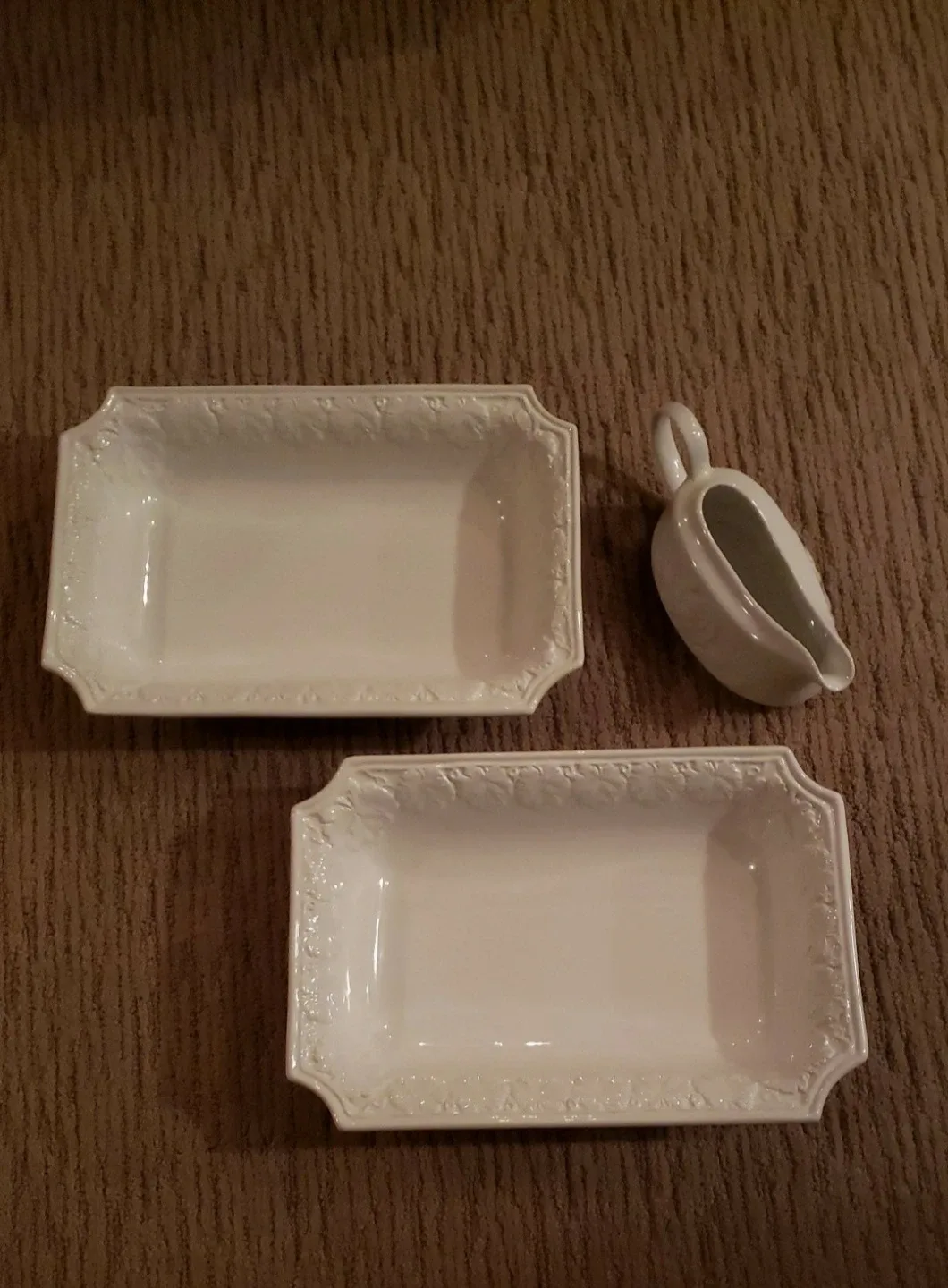 Pizzato Italy Serving Dishes $15 each & Gravy Boat $5.