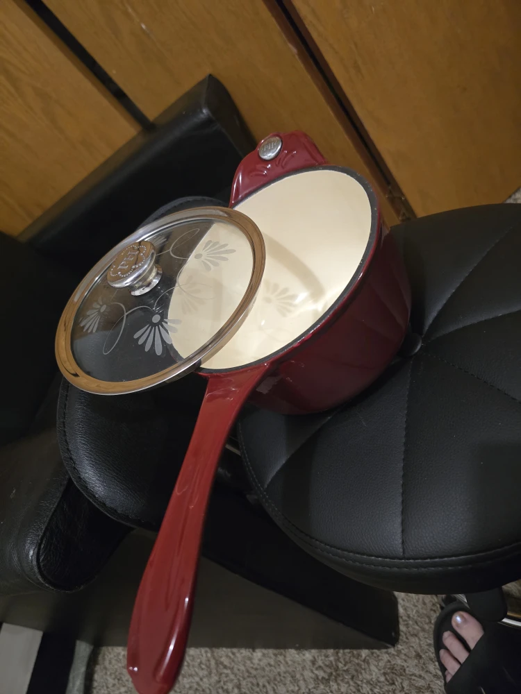 Le Creuset Enameled Cast Iron Saucepan