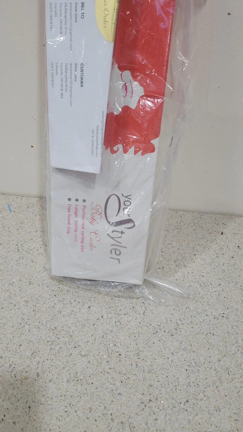 Your Styler Baby Curls Curling Iron - New in box.