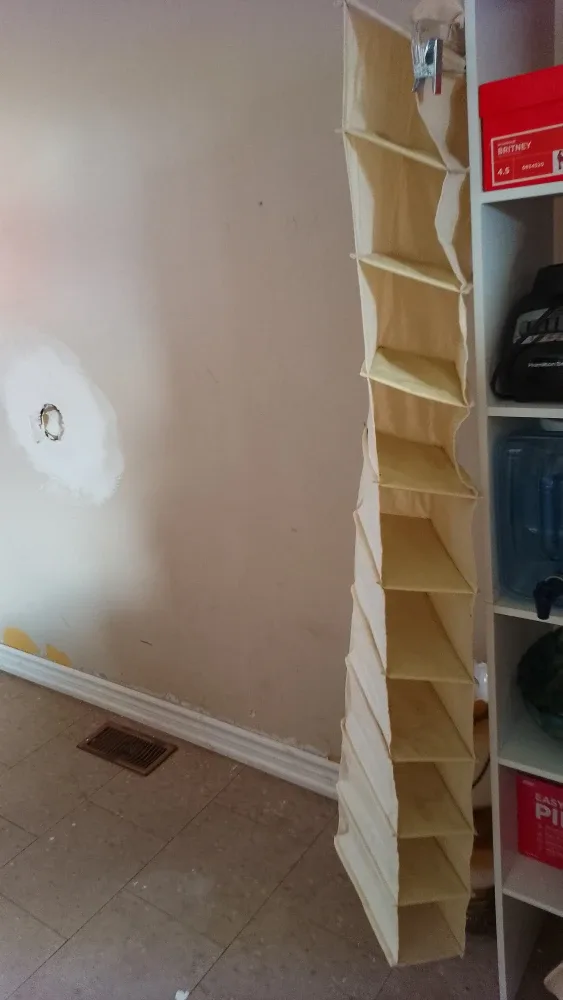 Hanging Closet Organizer - Beige