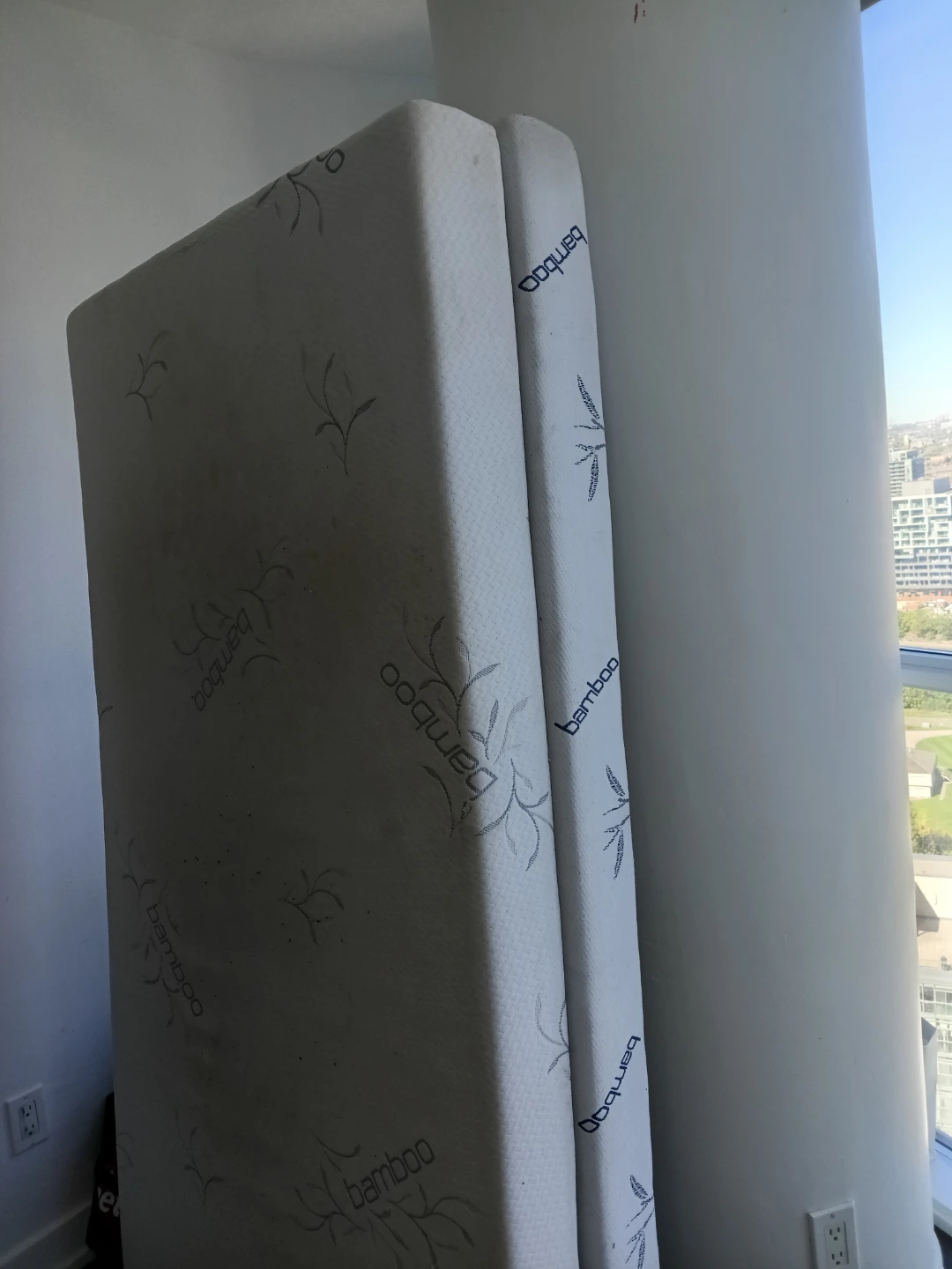 Single Bamboo Mattress - Great Condition!