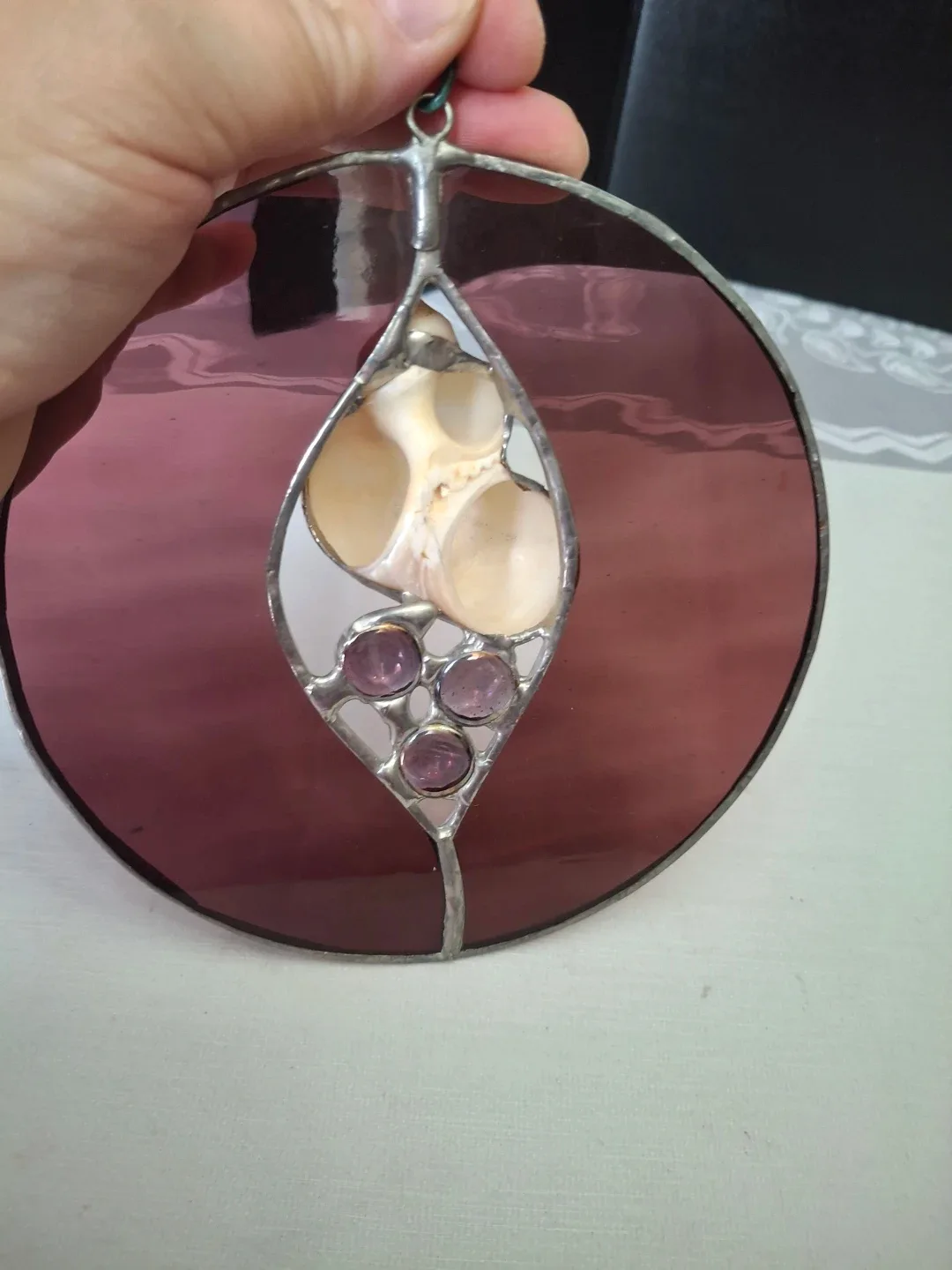 Stained Glass Shell Ornament image indicator(5)