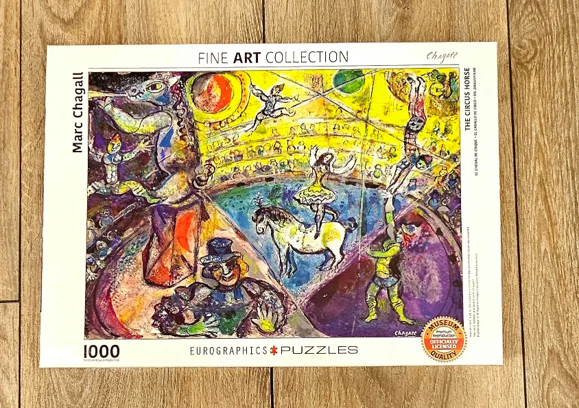 Eurographics Marc Chagall 'The Circus Horse' 1000-Piece Puzzle
