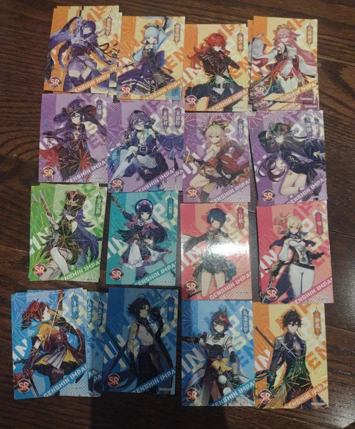 Genshin Impact Character Cards