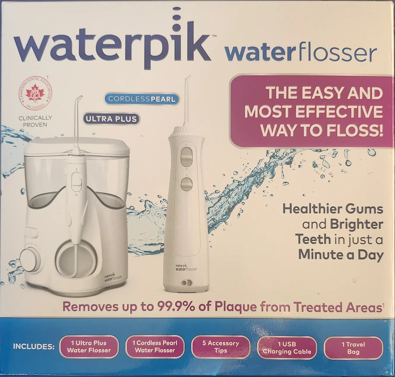 Waterpik Cordless Pearl Water Flosser image indicator(3)