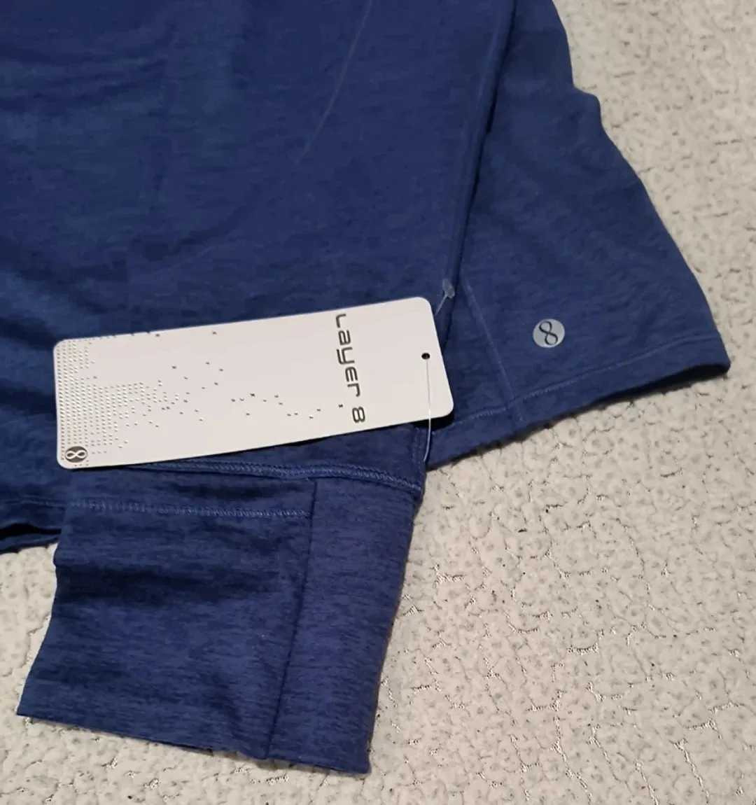 New Layer 8 XL Blue Long Sleeve Shirt image indicator(3)