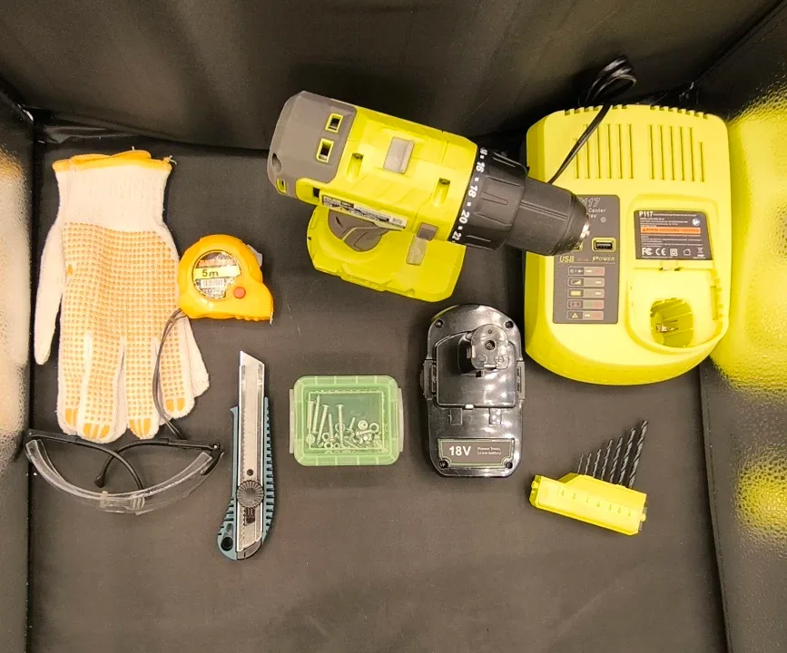 RYOBI PCL206 Cordless Driver – Complete Starter Pack (Like New) image indicator(6)