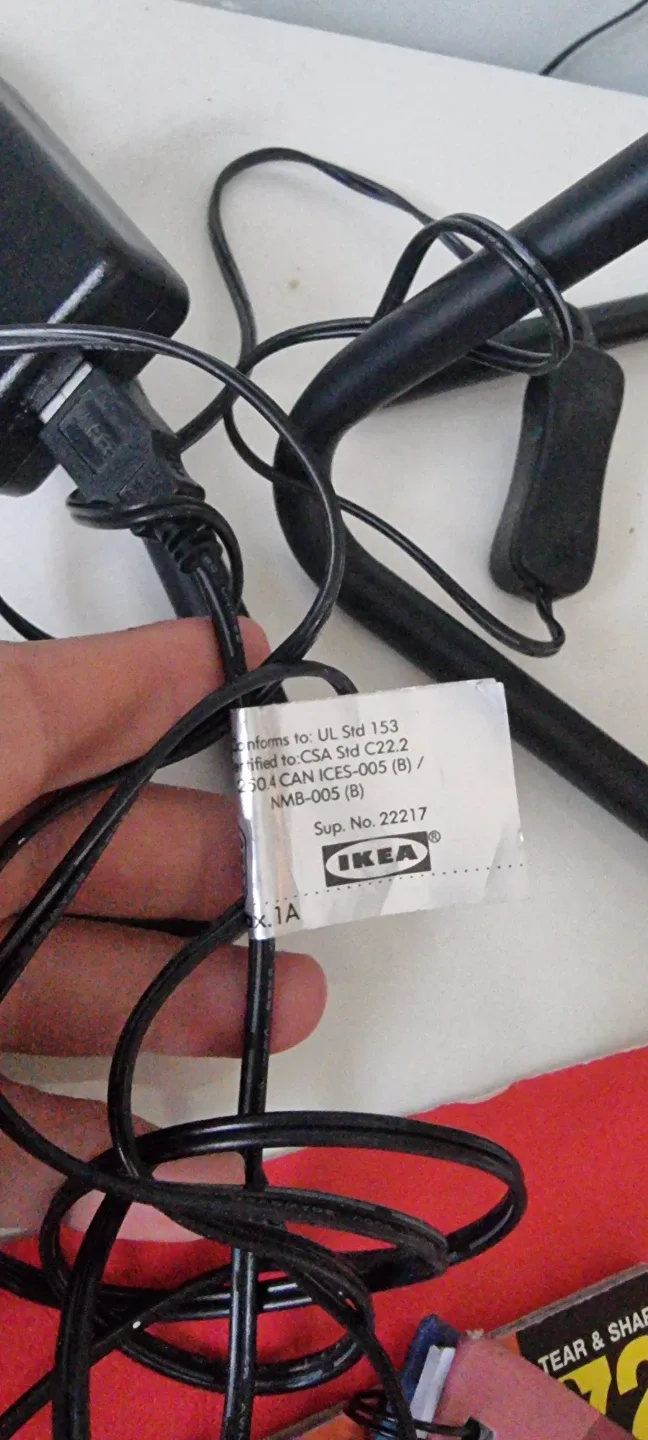 Two IKEA LED Desk Lamps - Black 🥕 image indicator(3)