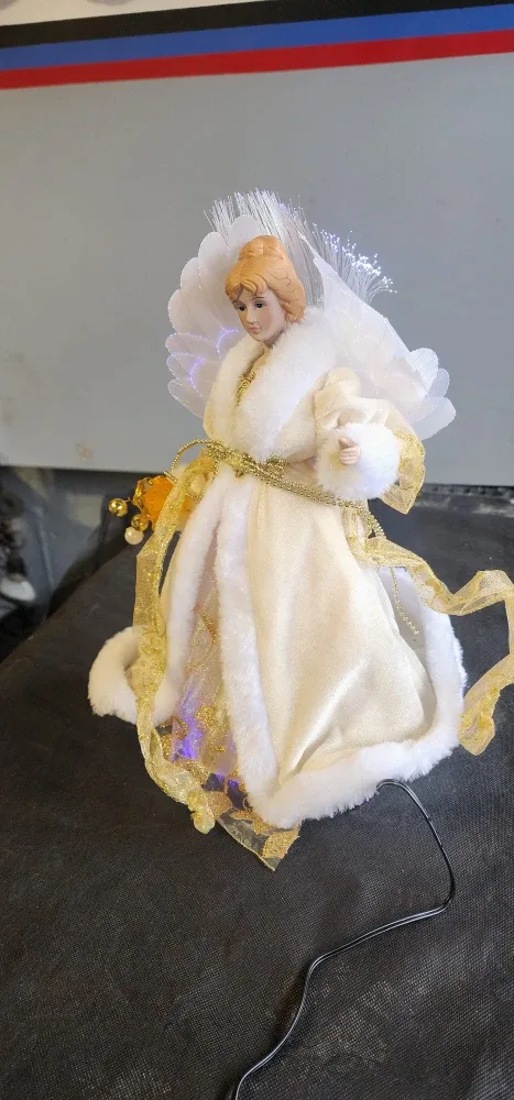 Holiday Time LED Fiber Optic Angel - 12 Inch