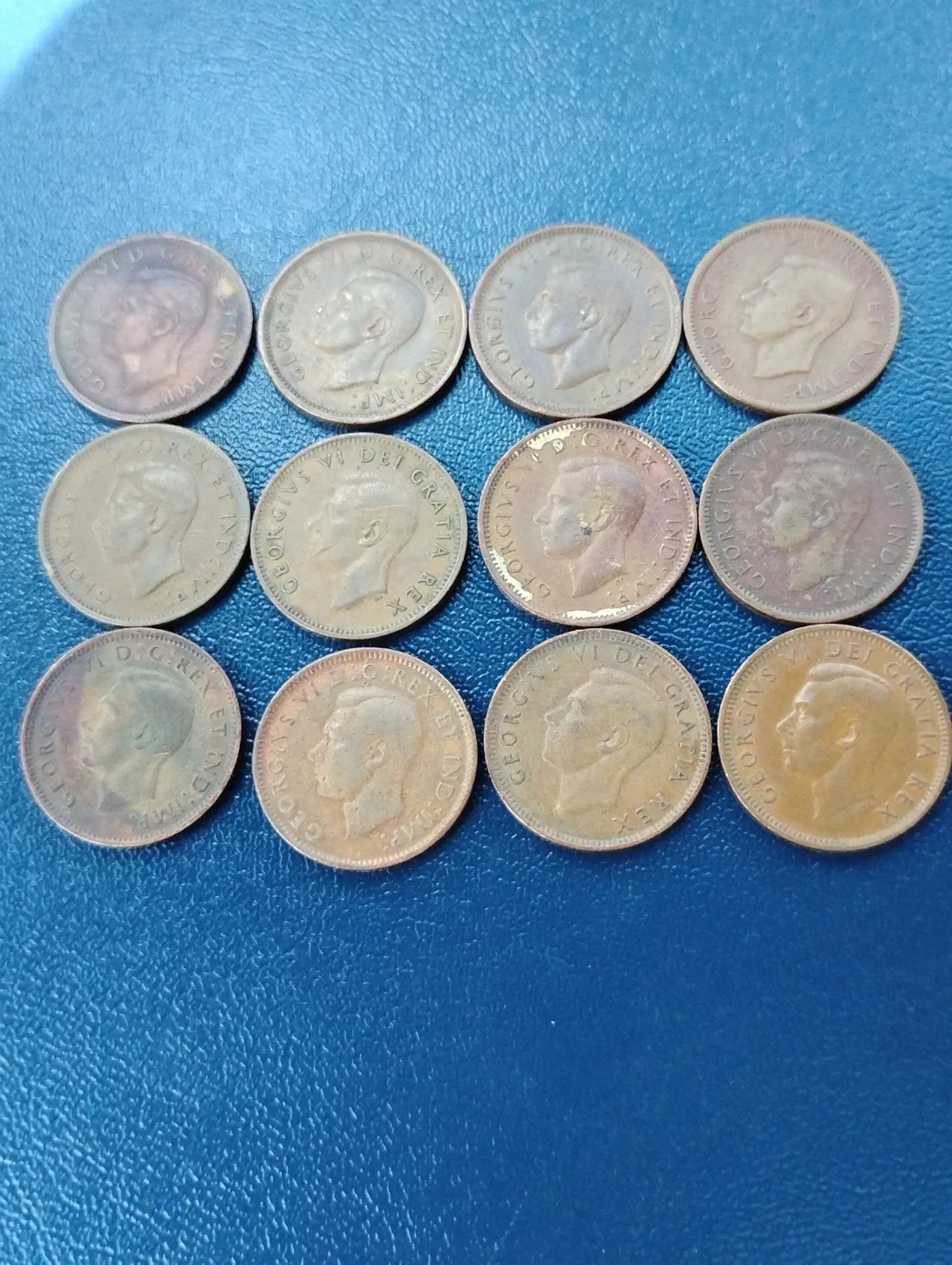 Vintage Canadian Penny Collection