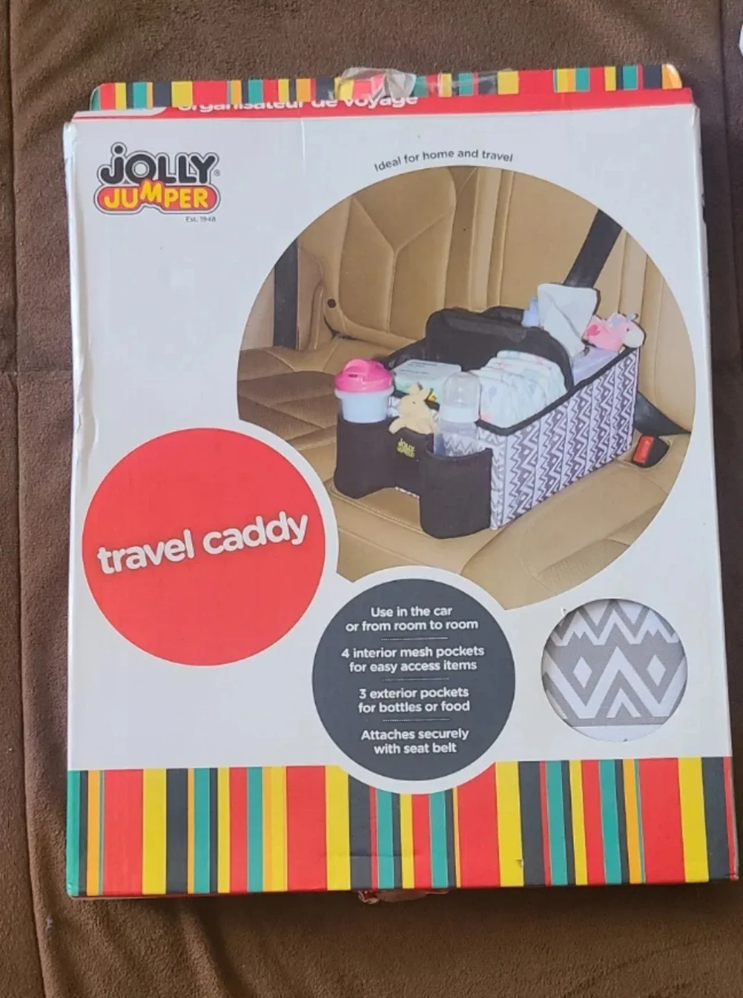 Jolly Jumper Travel Caddy - Ideal for Home and Travel 🥕 thumbnail