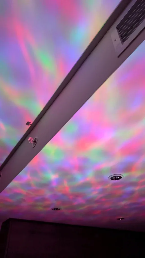 Ocean Wave Projector Night Light image indicator(2)