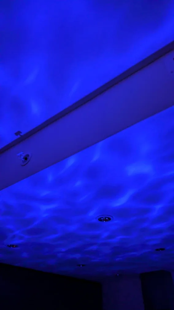 Ocean Wave Projector Night Light image indicator(4)