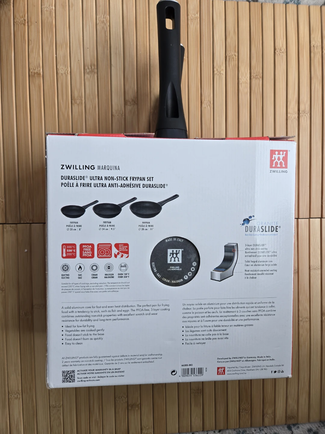 Zwilling Marquina 3pcs Frypans