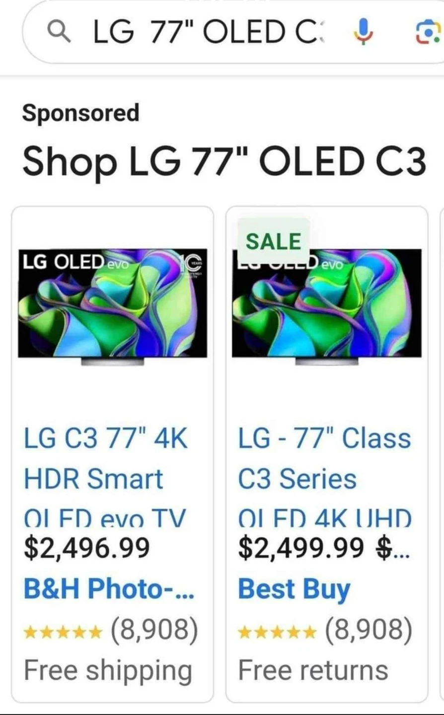 LG C3 Series 77-Inch Class OLED evo Smart TV OLED77C3PUA, - photo 5