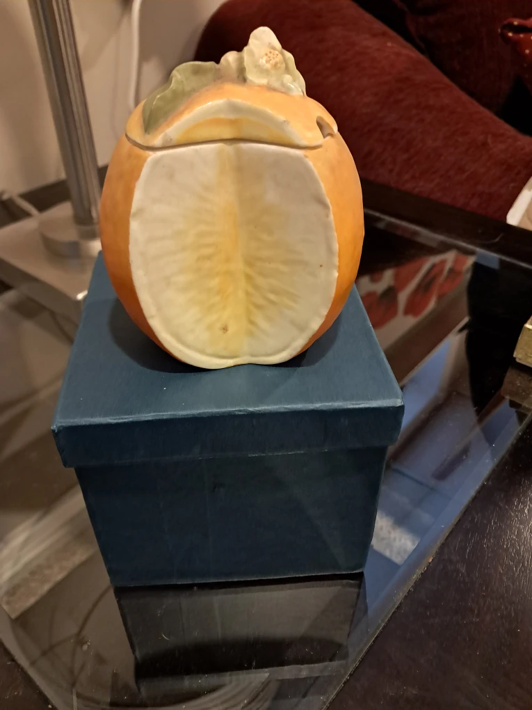 Vintage Orange Jelly Jar - photo 2