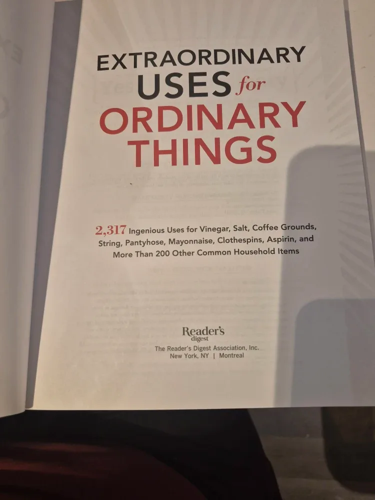 Extraordinary Uses for Ordinary Things - Reader's Digest image indicator(3)