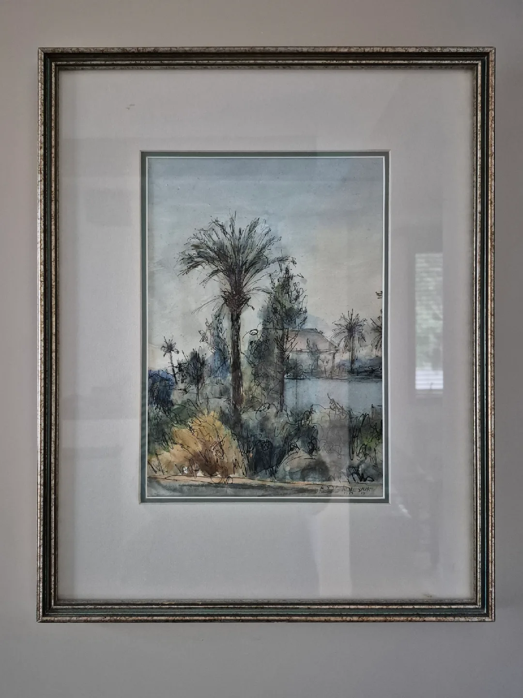 Original Watercolour & Ink Painting: Old City of Jaffa: Art image indicator(2)