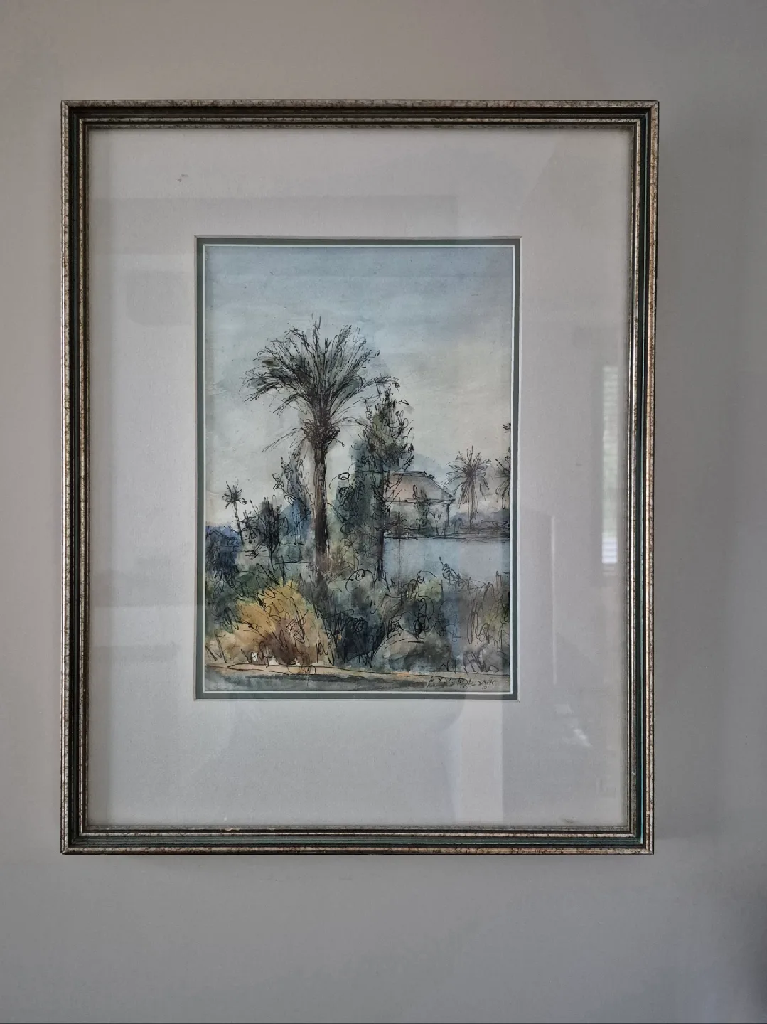 Original Watercolour & Ink Painting: Old City of Jaffa: Art image indicator(3)