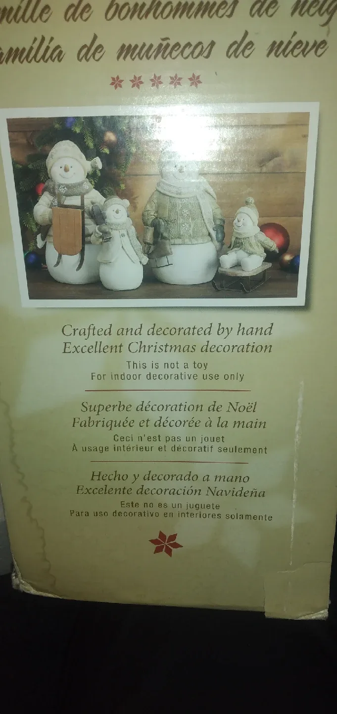 Snowman Family 4-Piece Set image indicator(5)