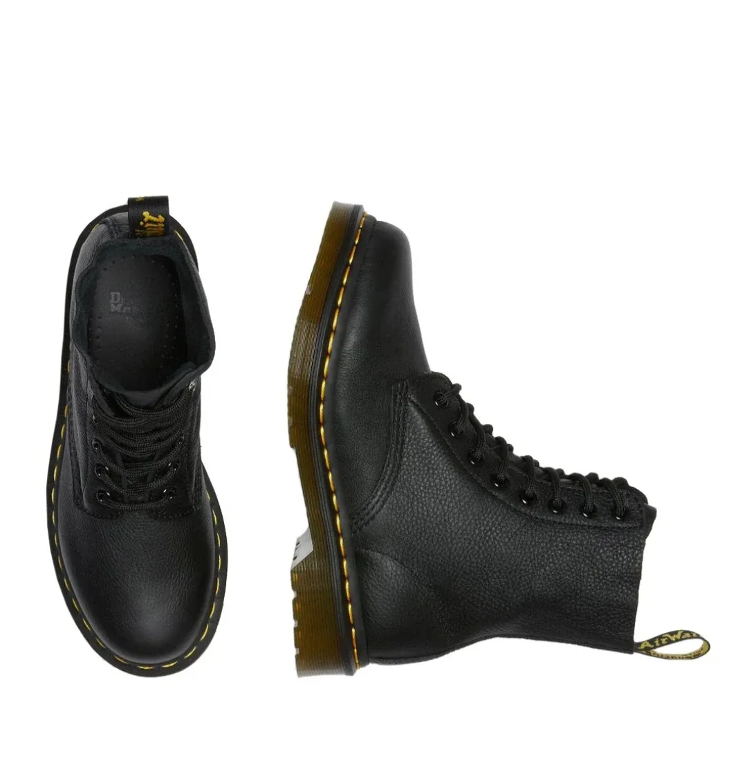 Original Dr. Martens Black Leather Boots 1460 Pascal Virginia image indicator(7)