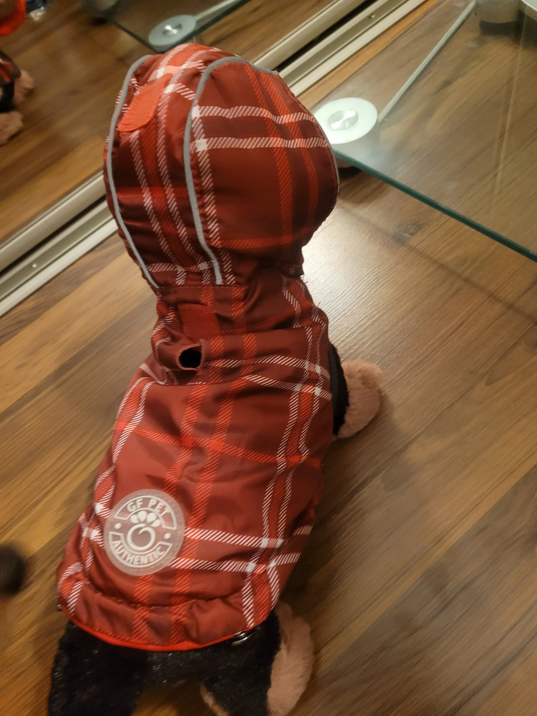 GF Pet Authentic Red Plaid Dog Coat - photo 5