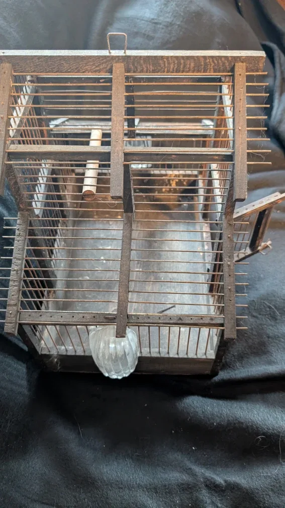 Vintage Wooden Bird Cage image indicator(6)