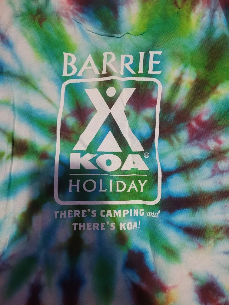 Barrie KOA Holiday Tie-Dye T-Shirt image indicator(2)