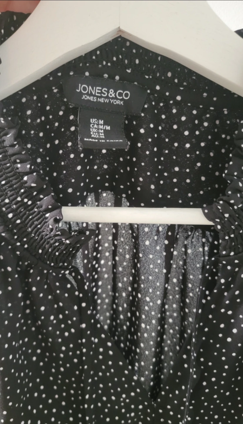 Jones New York elegant top size M worn once, brand new condition - photo 3