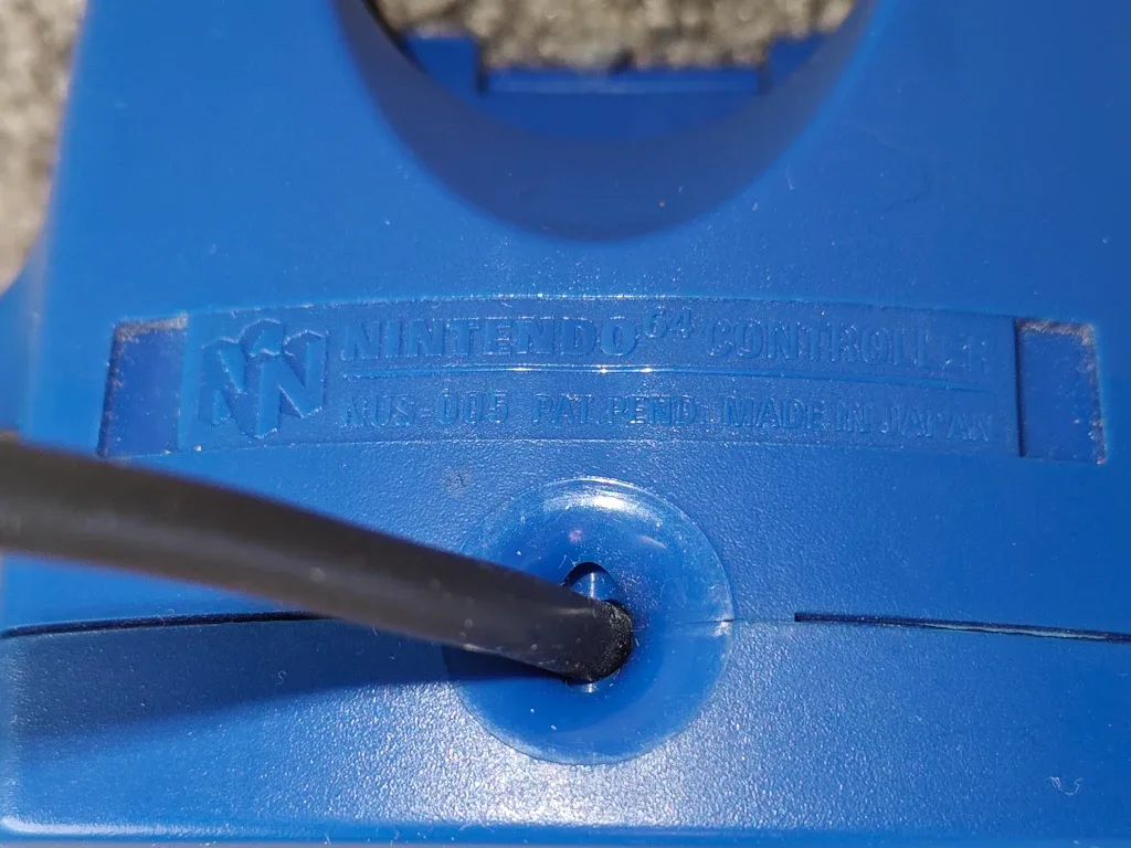 NUS-005 - OEM N64 Controller for Console - Nintendo 64 Blue image indicator(10)