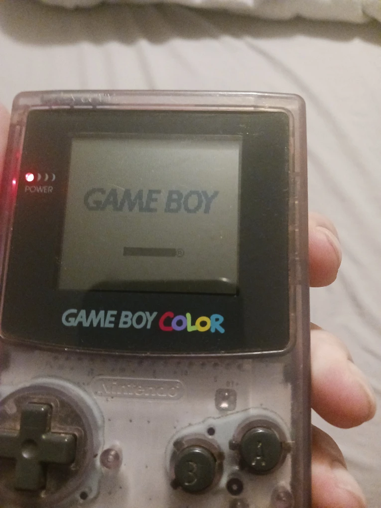 Nintendo Game Boy Color - Atomic Purple, with star wars game - photo 4