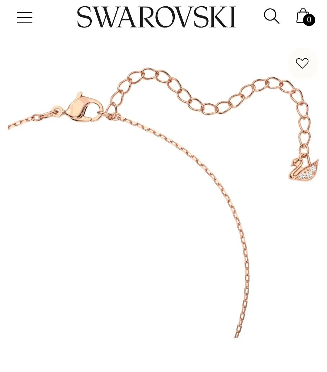Swarovski Swan Necklace image indicator(3)