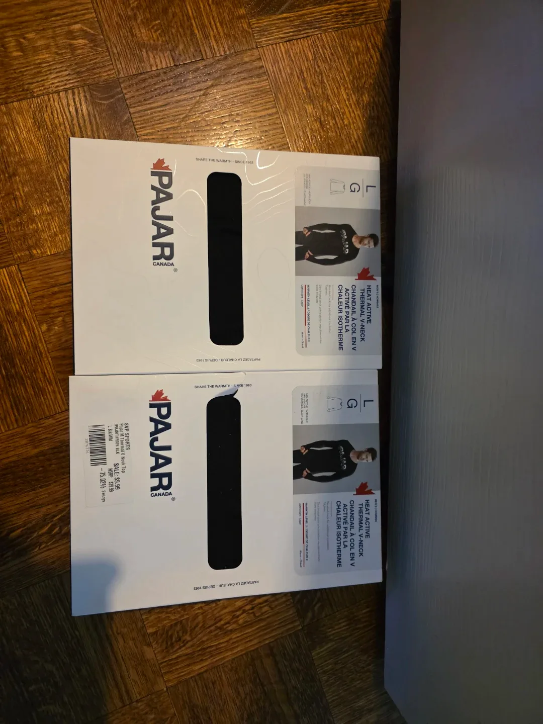 Pajar Heat Active Thermal V-Neck - Large image indicator(2)